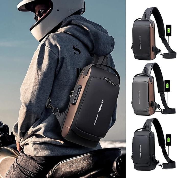 Sling Bag for Men & Women & Portable Juicer