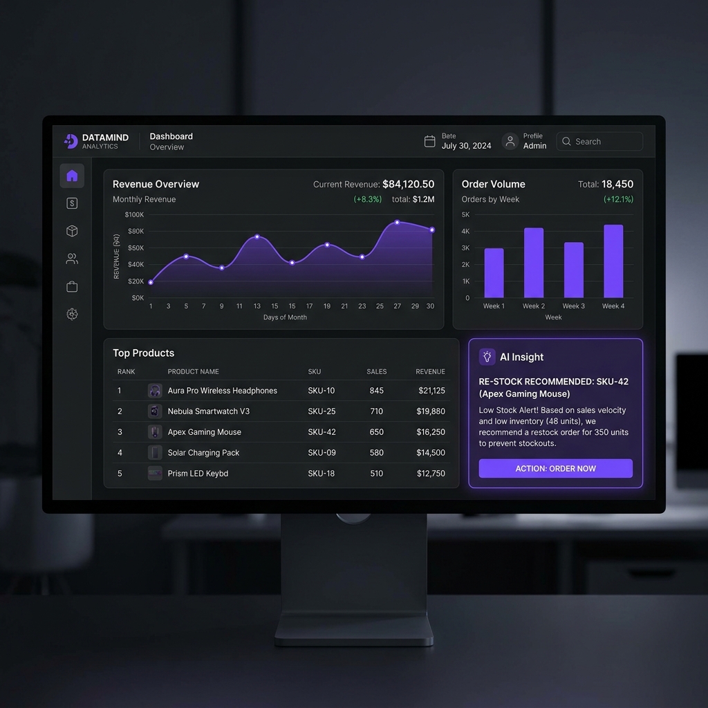 Revenue Analytics Dashboard