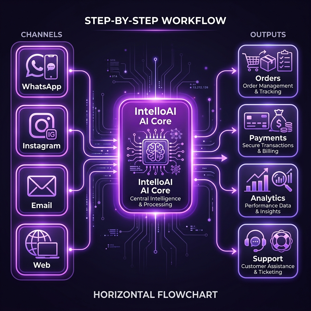 How It Works — Step-by-Step Flow