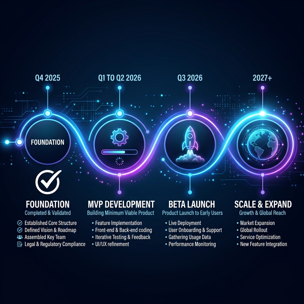 Visual Roadmap Timeline