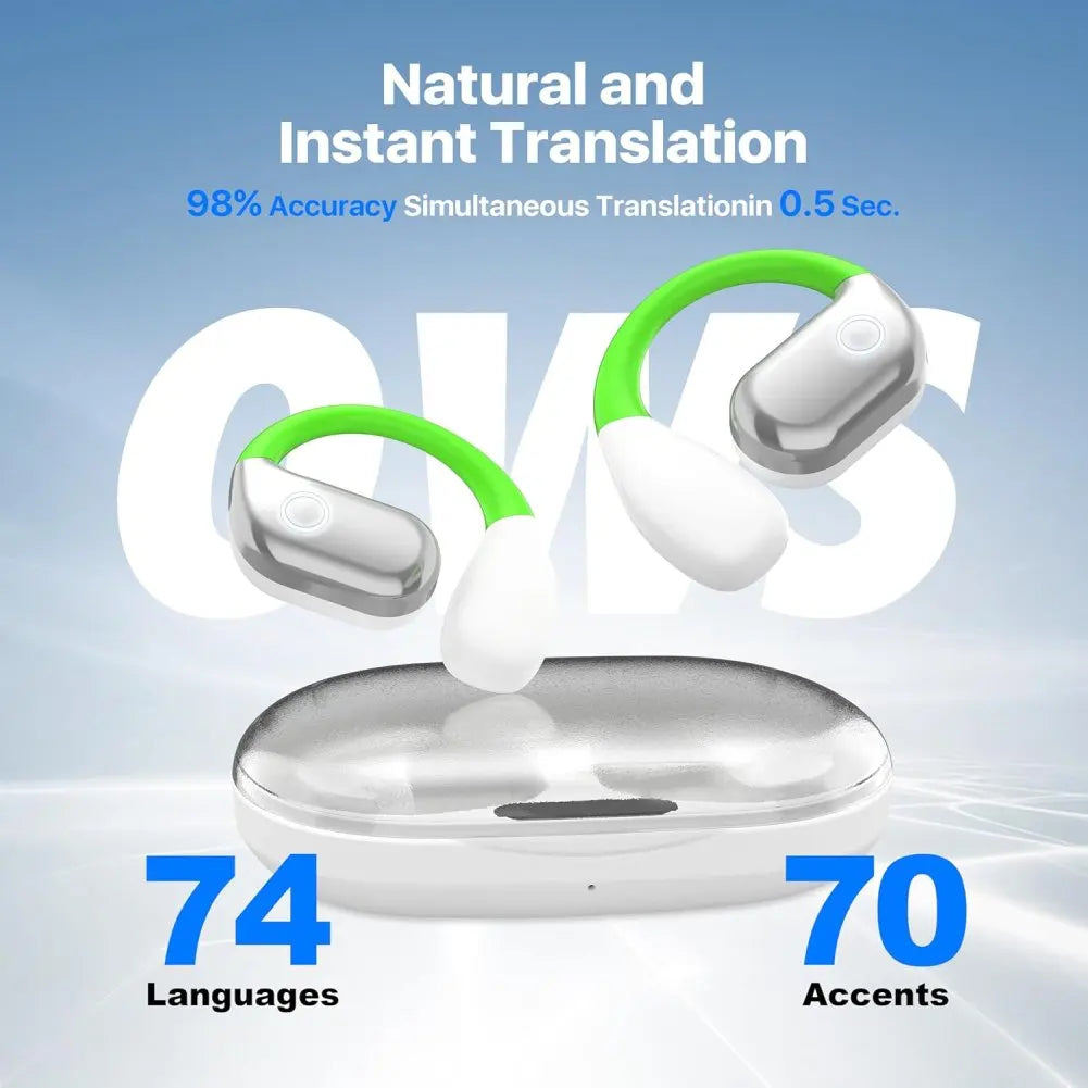 IntelloAI™ Note: AI Translation Earphone